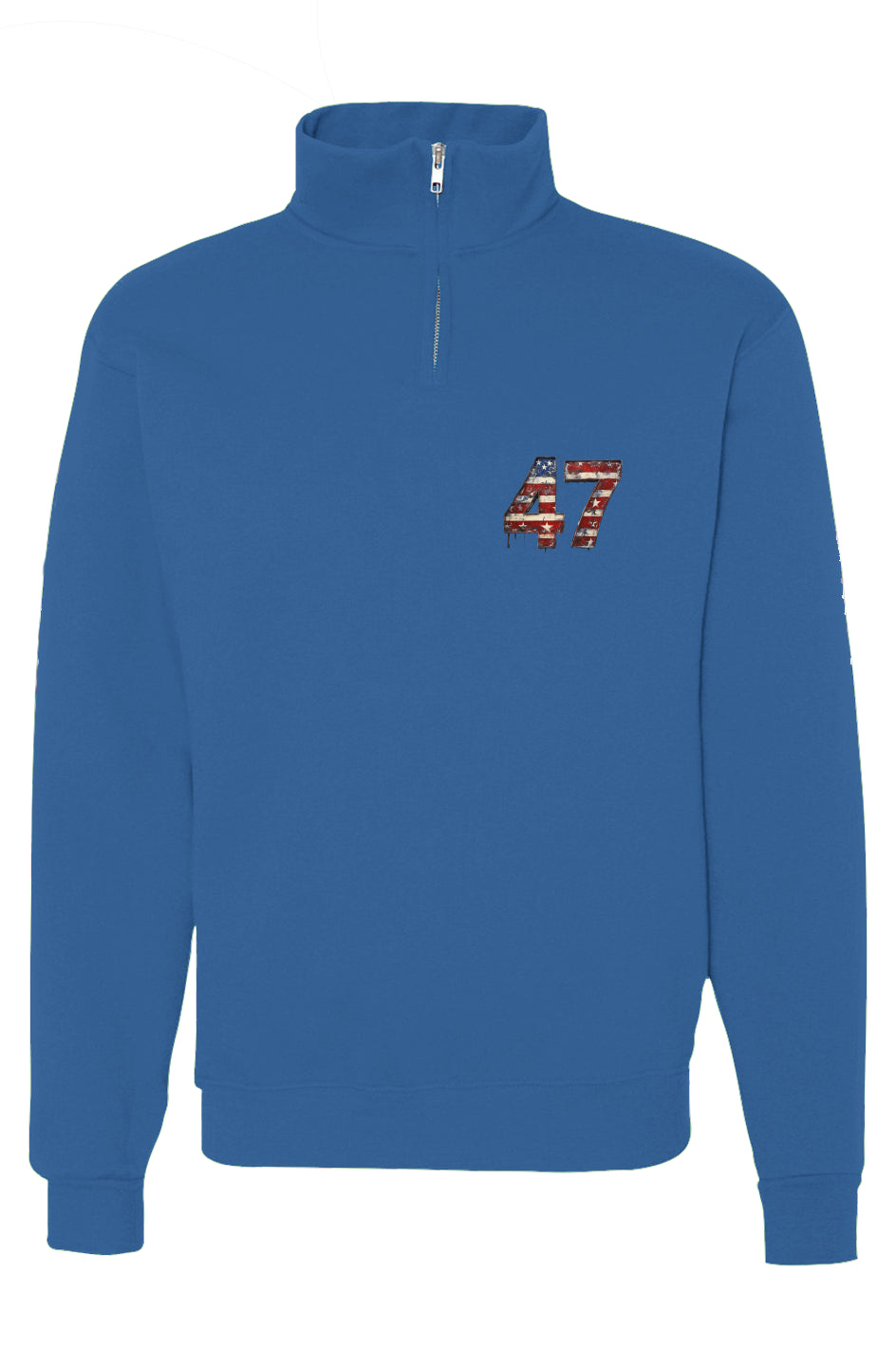 Cadet Collar Quarter-Zip Sweatshirt 47